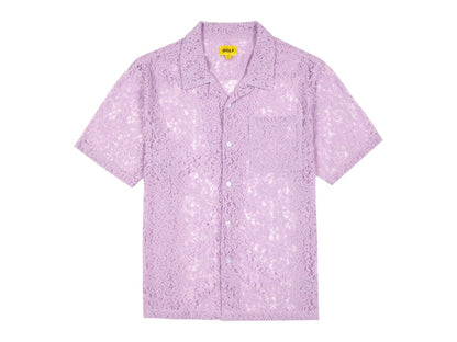 Golf Wang Tyler The Creator Lace Button Shirt Purple