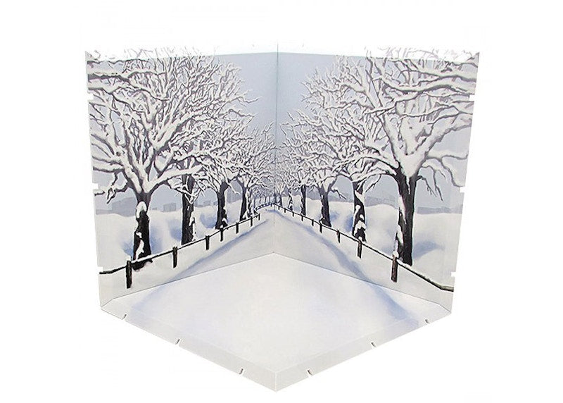 Good Smile Company Dioramansion 150 Winter Cherry Blossom Road Figure Diorama (white) Action Figure