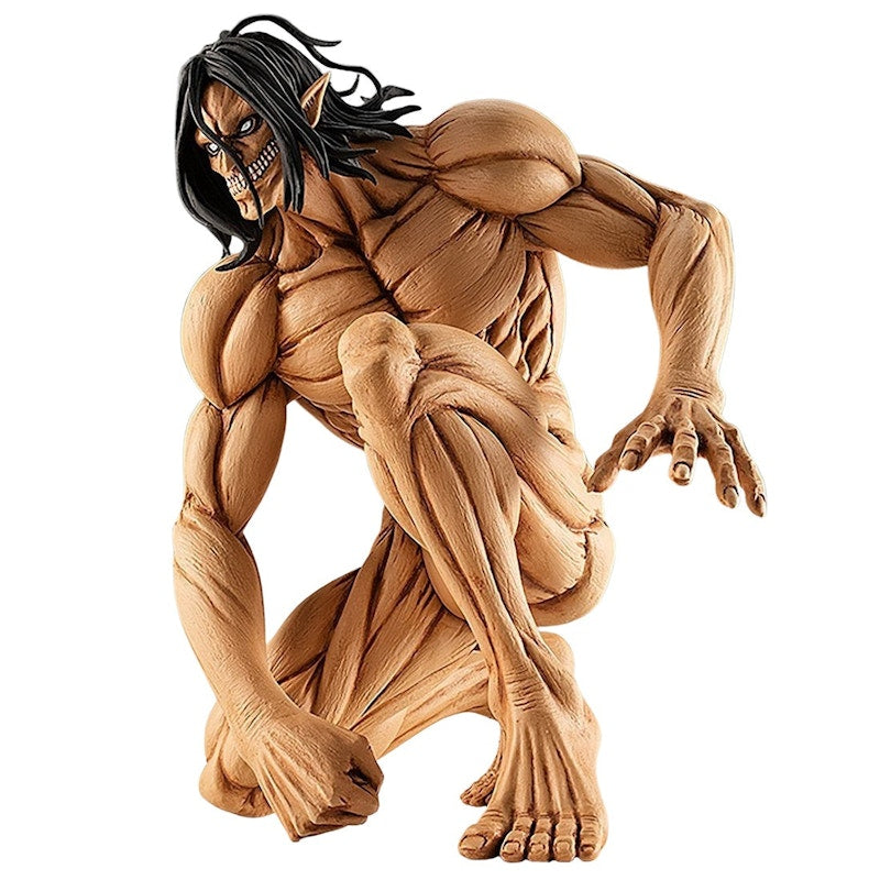 Good Smile Company Pop Up Parade Attack On Titan Eren Yeager Attack Titan Ver. Figure Tan