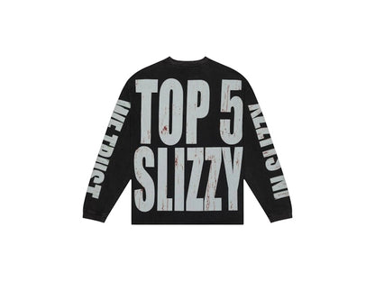 Godspeed Top 5 Slizzy L/S Boom T-shirt Black