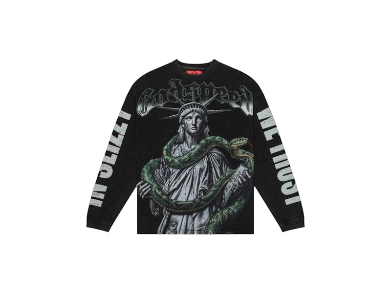 Godspeed Top 5 Slizzy L/S Boom T-shirt Black