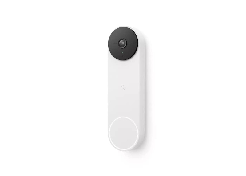 Google Nest Doorbell (Battery) GA01318-US Snow