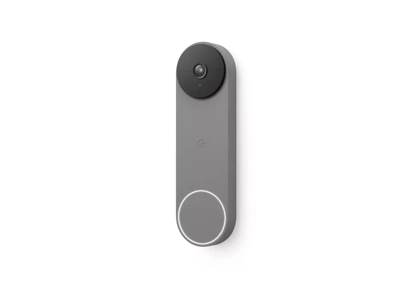 Google Nest Doorbell (Battery) GA02076-US Ash