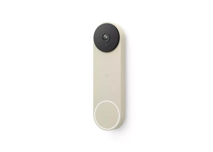 Google Nest Doorbell (Battery) GA03013-US Linen