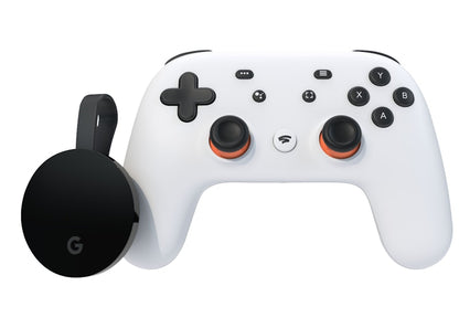 Google Stadia Premiere Edition (UK Plug) H2B GA00722-GB Clearly White