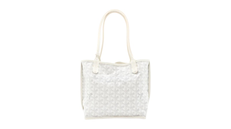 Goyard Anjou Tote Mini White
