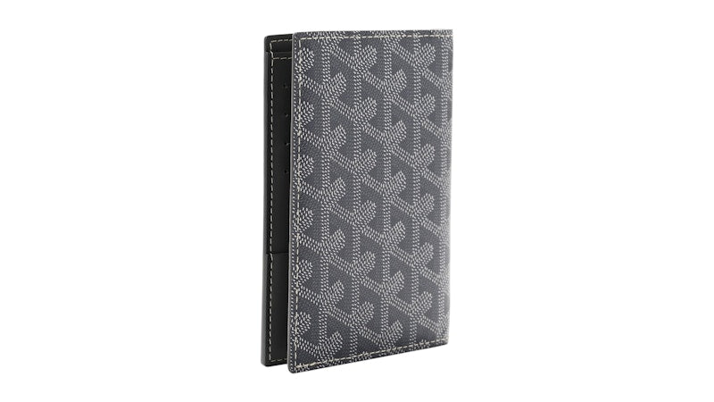 Goyard Grenelle Passport Cover Grey