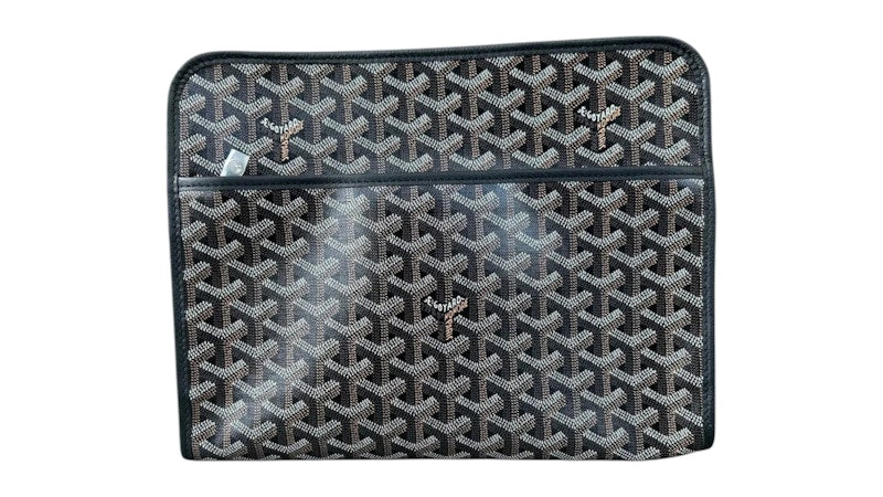 Goyard Jouvence Toiletry Pouch Goyardine GM Black