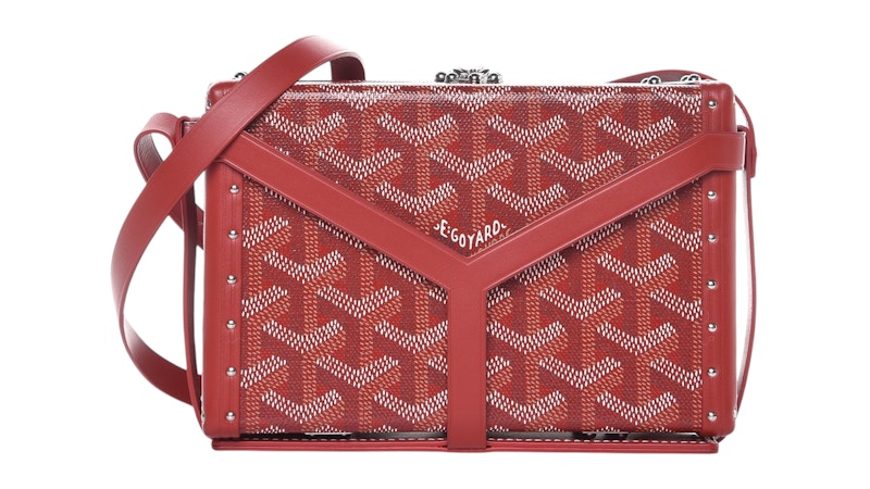 Goyard Minaudiere Goyardine Red