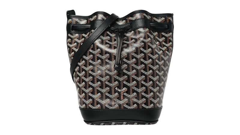 Goyard Petit Flot Bucket Bag Black