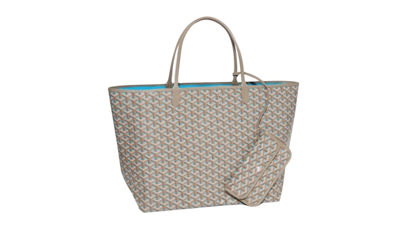 Goyard Saint Louis Claire-Voie GM Bag Turquoise