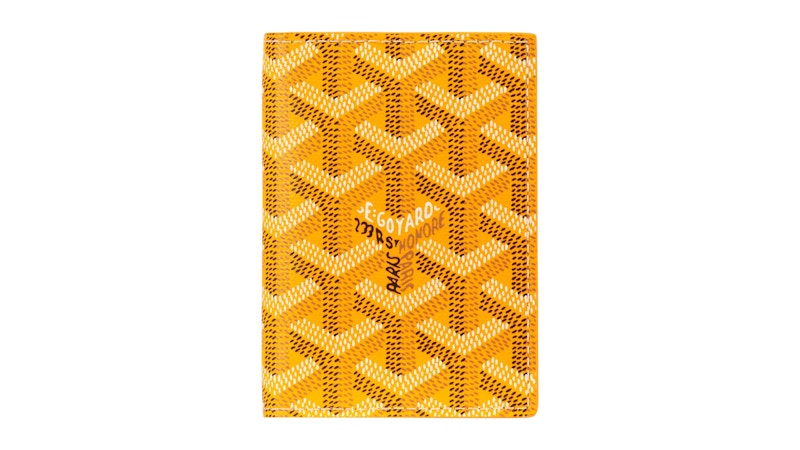 Goyard Saint Marc Card Holder Yellow