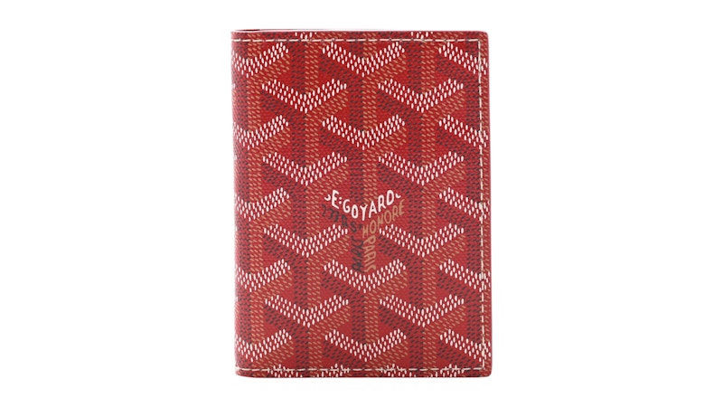 Goyard Saint Marc Card Holder Red