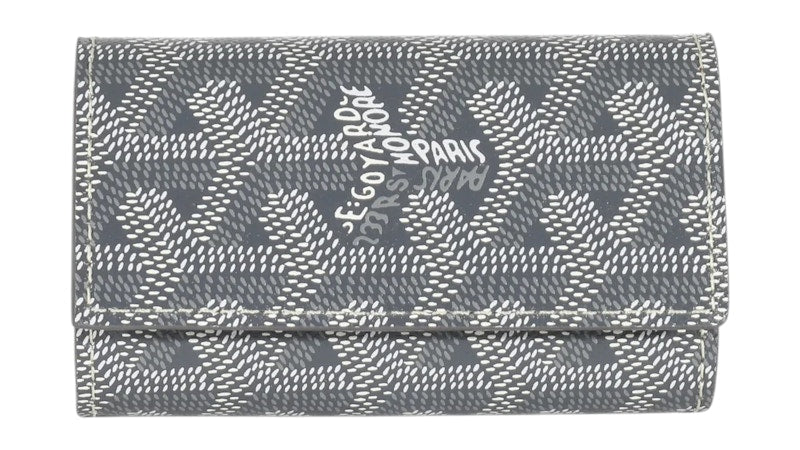 Goyard Saint Michel Keyholder Wallet Grey