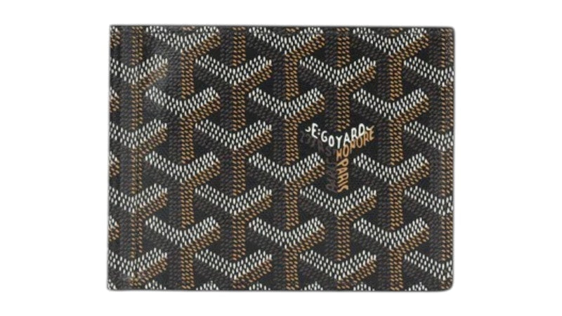 Goyard Saint Thomas Money Clip Wallet Goyardine Black