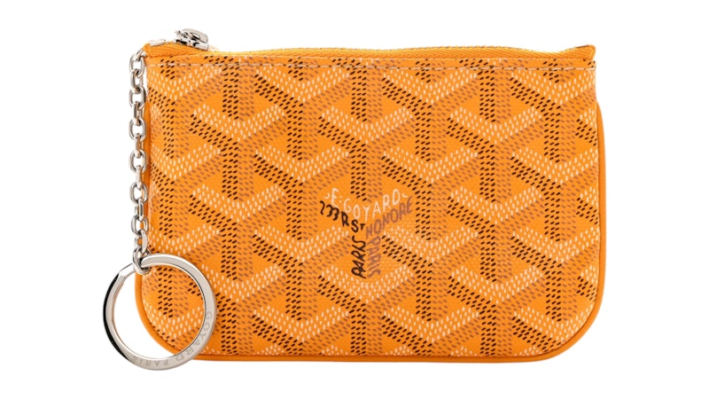 Goyard Sénat Nano Key Pouch Yellow