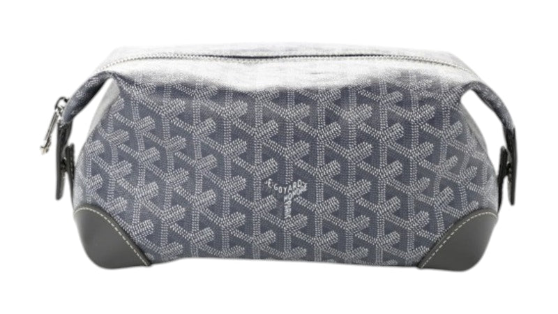 Goyard Boeing Trousse de Toilette Toiletry Bag Goyardine 25 Grey