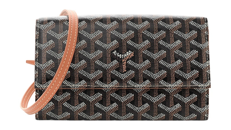 Goyard Varenne Continental Wallet Black/Tan