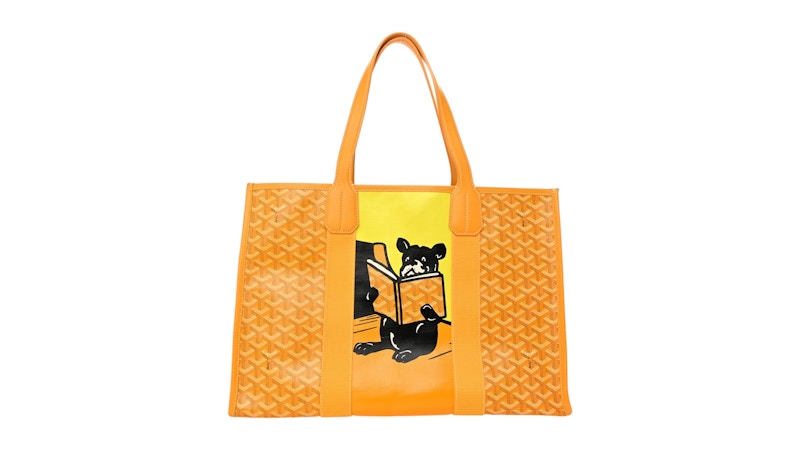 Goyard Villette Tote Bag MM Yellow