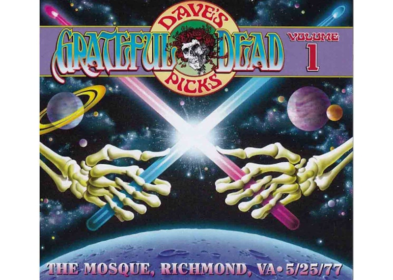 Grateful Dead Dave's Picks Vol. 1 The Mosque, Richmond VA. 05/25/1977 4XLP Vinyl (Edition of 5000) Black