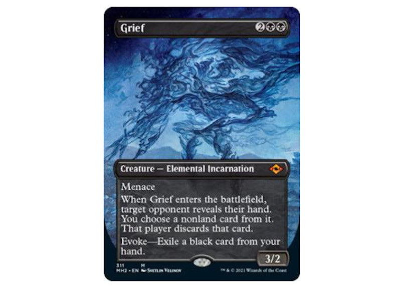 Grief (Borderless) Magic: The Gathering TCG Modern Horizons 2 Variants Mythic #311 (Ungraded)