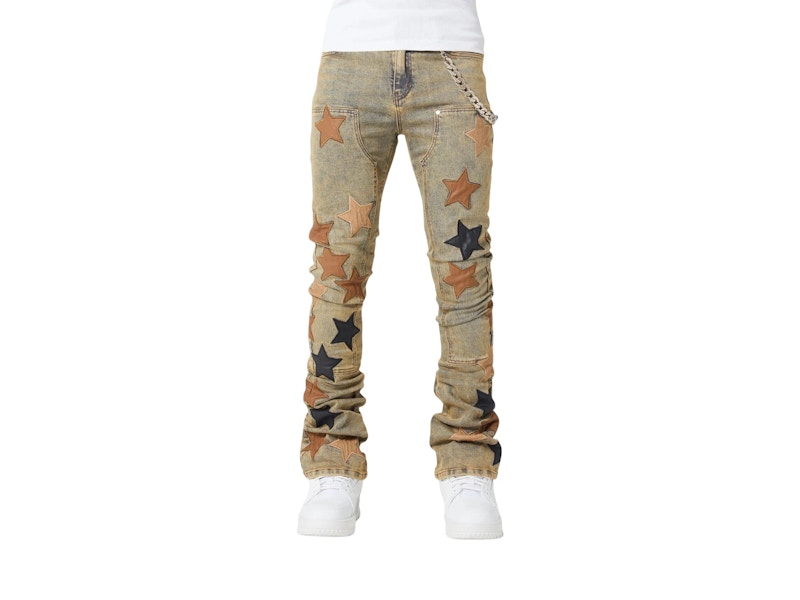Guapi Vintage Stars Denim V2 Jeans Brown Wash