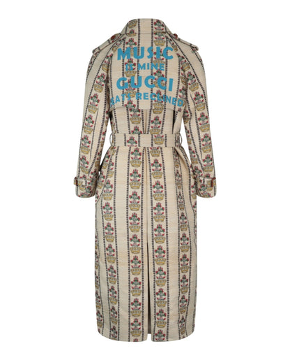 Gucci 100 Flower and Crown Coat Multi