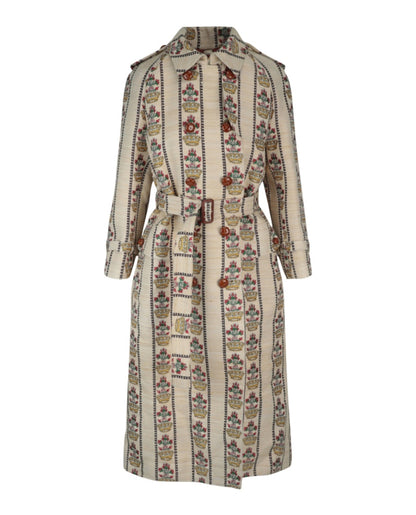 Gucci 100 Flower and Crown Coat Multi