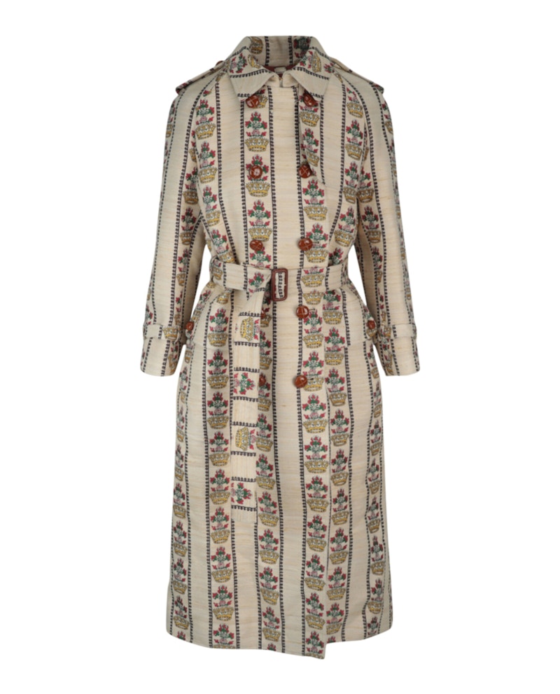 Gucci 100 Flower and Crown Coat Multi