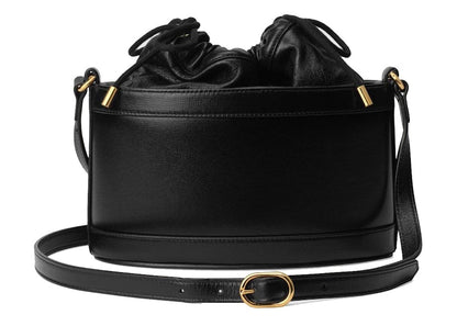 Gucci 1955 Horsebit Bucket Bag Small Black