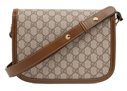 Gucci 1955 Horsebit Shoulder Bag Small Beige/Brown