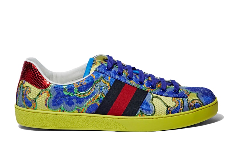 Gucci Ace Floral Jacquared
