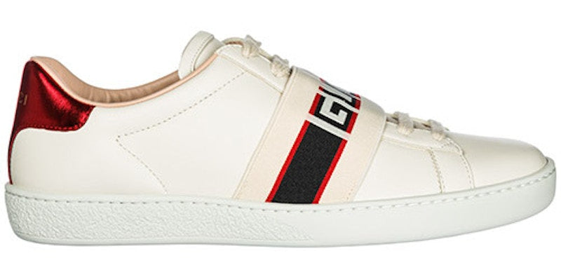 Gucci Ace Stripe Ivory (Women's)