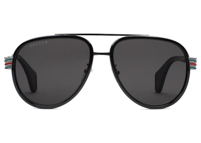 Gucci Acetate Aviator Sunglasses Black (558259 J0750 1113)