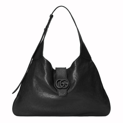 Gucci Aphrodite Large Shoulder Bag Black/Black-tone