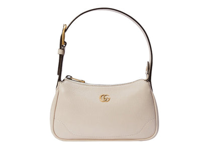 Gucci Aphrodite Shoulder Bag With Double G White