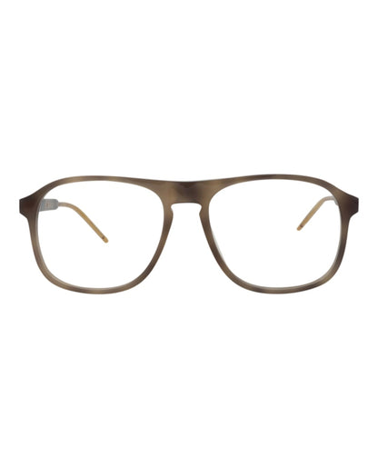 Gucci Aviator-Frame Acetate Optical Frames Havana Havana Transparent (GG0844O-30009528-003)