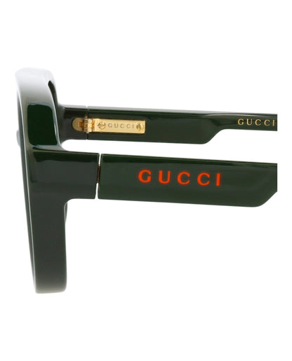 Gucci Aviator-Frame Injection Sunglasses Green/Green/Grey (GG1239S-30013509-003)