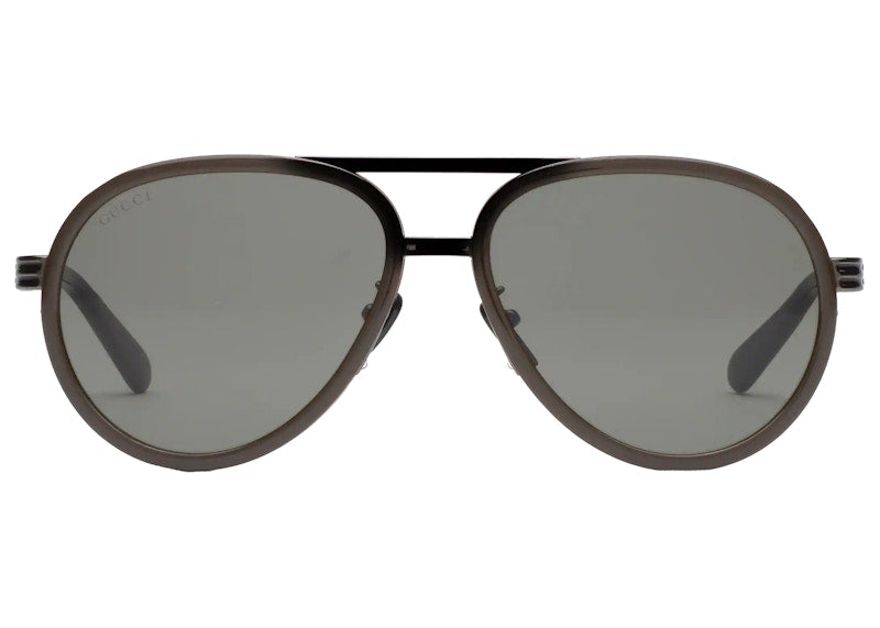 Gucci Aviator Frame Sunglasses Grey (663774 I3330 2312)