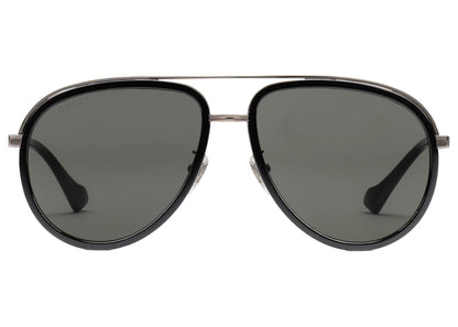 Gucci Aviator Frame Sunglasses Grey Metal (691355 I3330 1012)
