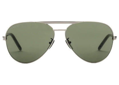 Gucci Aviator Frame Sunglasses Silver (‎691379 I3330 8130)