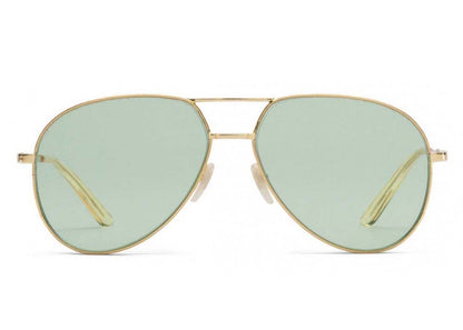 Gucci Aviator Metal Sunglasses Green/Gold (520116 I0330 8070)