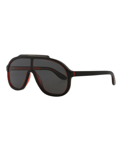 Gucci Aviator Sunglasses Black/Black/Grey (GG1038S-30011704-001)