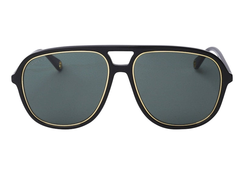 Gucci Aviator Sunglasses Black (GG1077S-002-57)