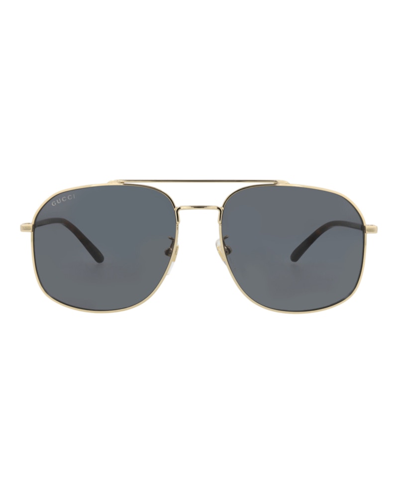 Gucci Aviator Sunglasses Gold Havana Grey (GG1351S-30013912-001)