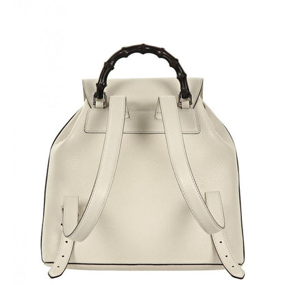 Gucci Bamboo Backpack GG Off White