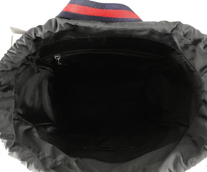 Gucci Snake Embossed Backpack,Drawstring Web Detail Black/Blue/Green/Red