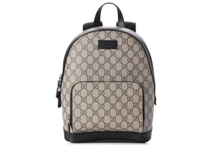 Gucci Backpack GG Supreme Small Beige/Ebony