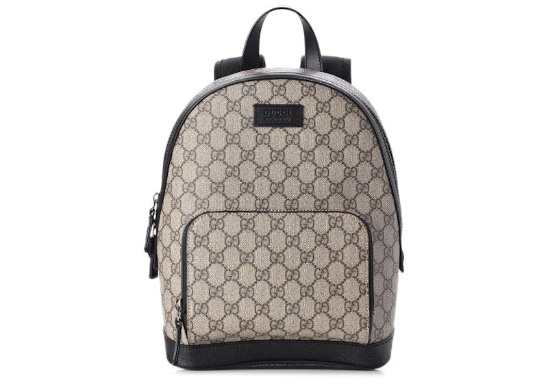 Gucci Backpack GG Supreme Small Beige/Ebony