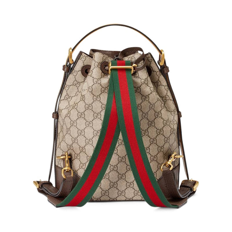 Gucci Backpack GG Supreme Web Detail